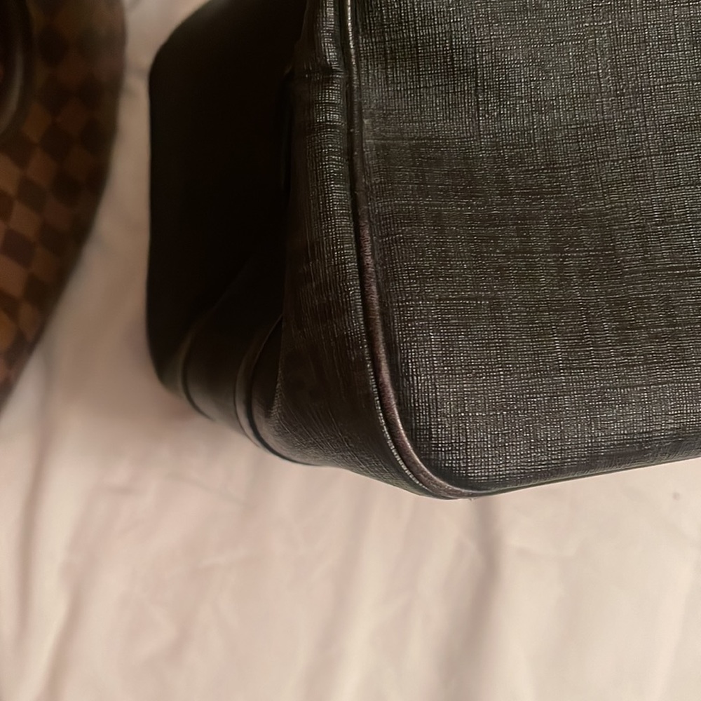 Fendi Black Zucchino Canvas Forever Boston Bag - Picture 8 of 14